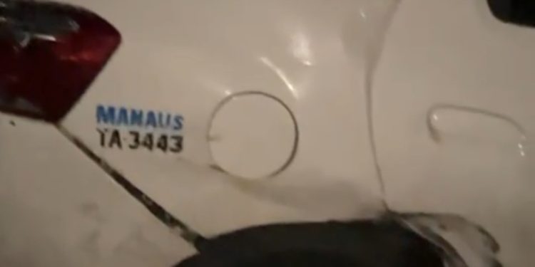 Taxista é baleado em tentativa de assalto na rodovia am010. Veja o Vídeo: