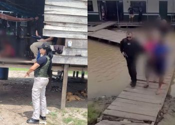 Vídeo: Homem de 33 anos é preso por manter “casamento” com menina de 11 anos no AM