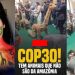 Atores se vestindo de animais e rastejando na COP30 viram piada mundial; veja vídeo