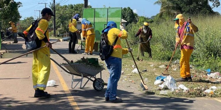 Prefeitura leva Mutirão de Limpeza aos bairros Jardim Amanda e Nogueira Júnior e garante melhorias para mais de 600 famílias