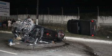 Acidente deixa dois mortos na Avenida do Turismo, em Manaus