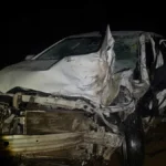 Batida frontal na BR-267 deixa um morto e cinco feridos