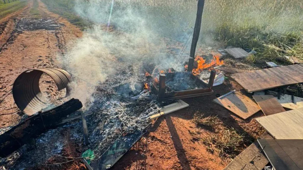 Indígena é preso após ocupação e danos em fazenda de Amambai