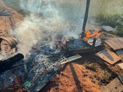 Indígena é preso após ocupação e danos em fazenda de Amambai