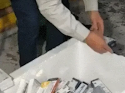 MS incinera 20 mil emagrecedores contrabandeados