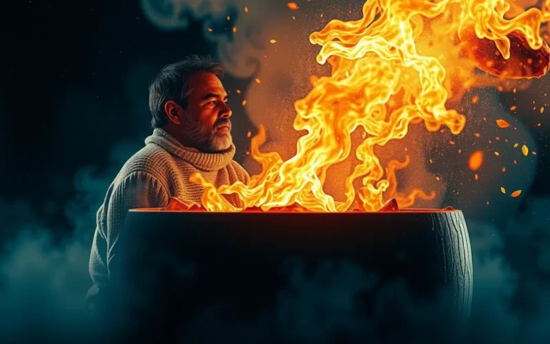 O final de A Origem e o mistério do pião que nunca para
