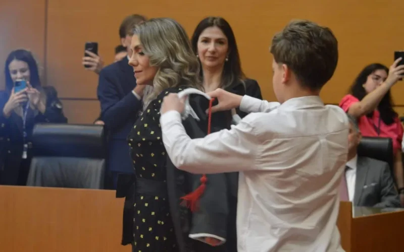 Posse no TJMS: desembargadora cita Manoel de Barros e promete justiça