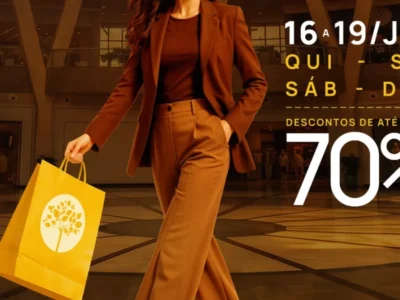 Bosque dos Ipês tem até 70% off em quatro dias