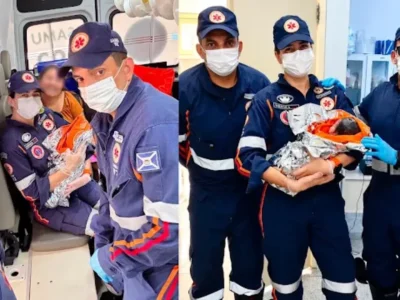Bebê nasce em ambulância na BR-262