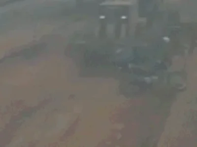 Motociclista cai e é atropelado por máquina em obra no MS
