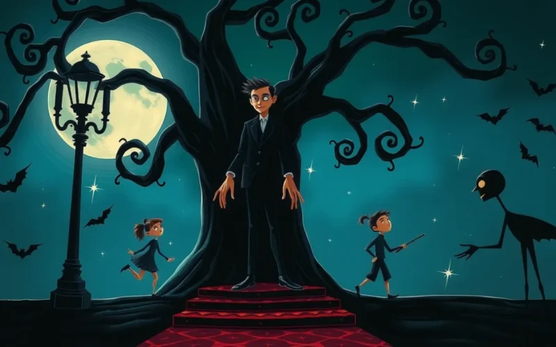 Os desenhos e pinturas de Tim Burton fora do mundo do cinema