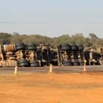 BR-436 segue bloqueada após vazamento de etanol